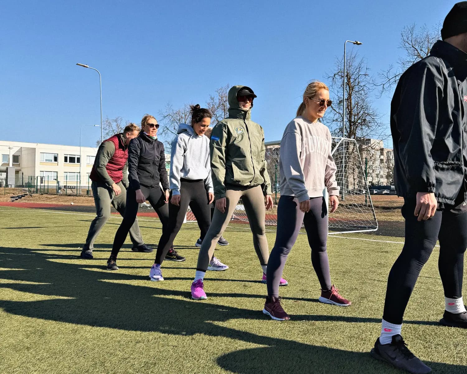 Grupinė treniruotė Vilniuje – Bliumoves